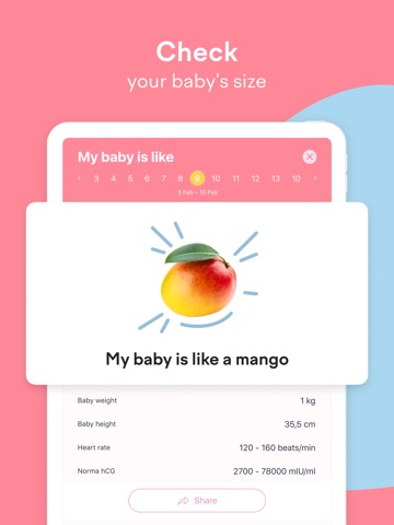 amma: 妊娠出産アプリ-お腹の赤ちゃんの成長がわかるのおすすめ画像2