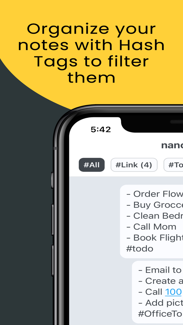 Note to self - Nanonote