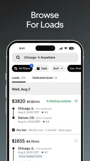 uber freight iphone screenshot 1