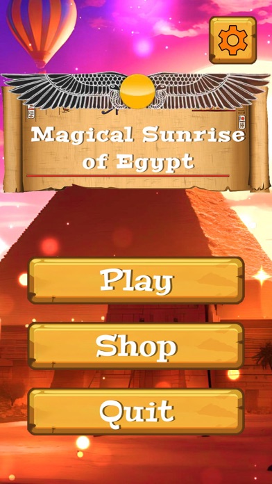 Magical Sunrise of Egypt Screenshot