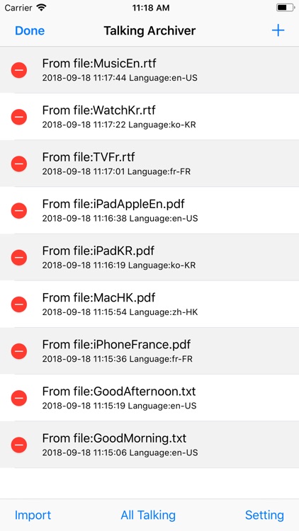 Talking Archiver screenshot-4
