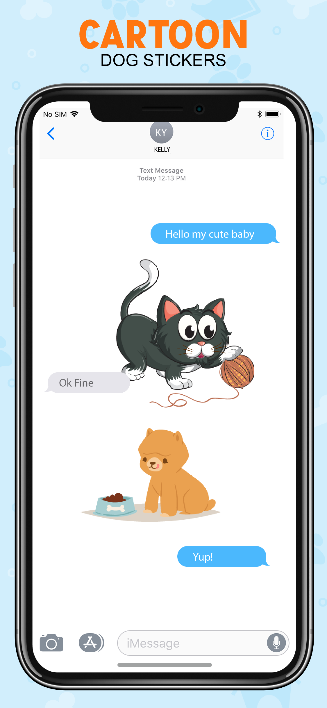 The Cartoon Dog Stickers screenshot 5