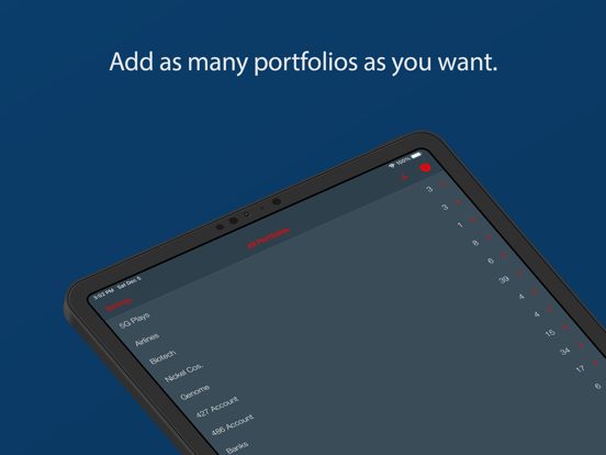 Stock Portfolio Boss iPad screenshot 10 - Finance app