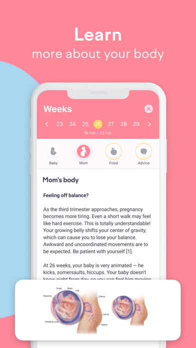 amma: 妊娠出産アプリ-お腹の赤ちゃんの成長がわかるのおすすめ画像3