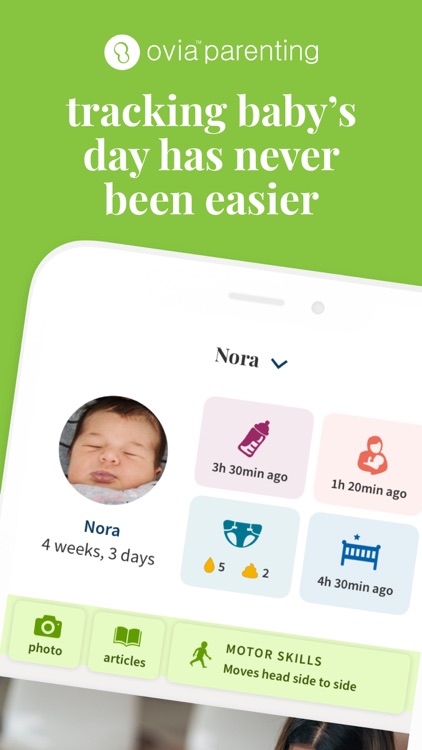Ovia Parenting & Baby Tracker