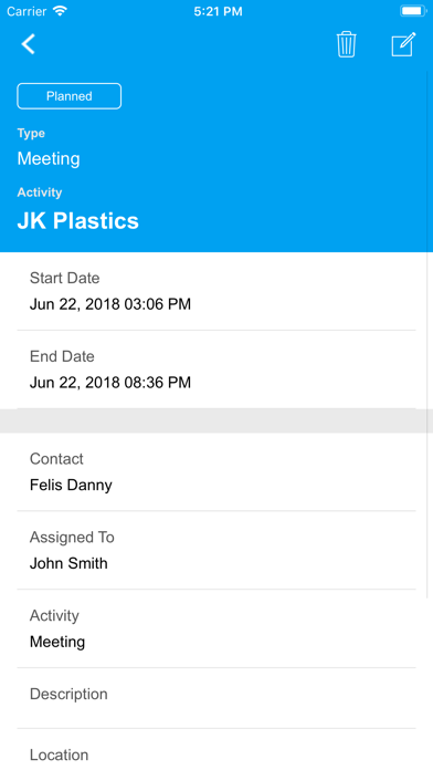 Screenshot #1 pour ABSCRM