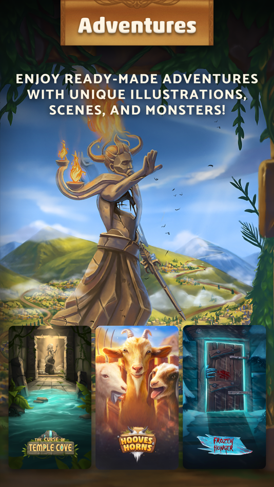 #7. Dungeon Realms: Chat & Roll (iOS) 由: Fireball Inc.