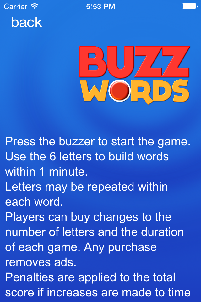 Buzz Words