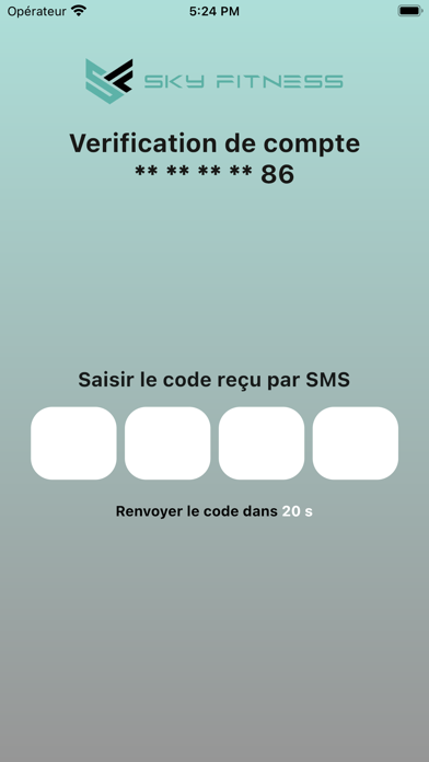 SkyFitness Screenshot