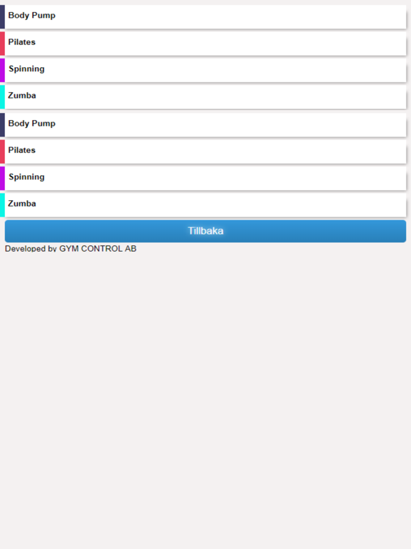 Screenshot #6 pour Gym Control