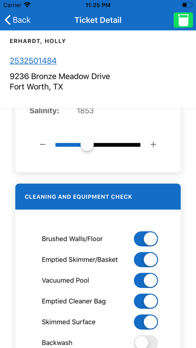 Pacific Pools Mobile Screenshot