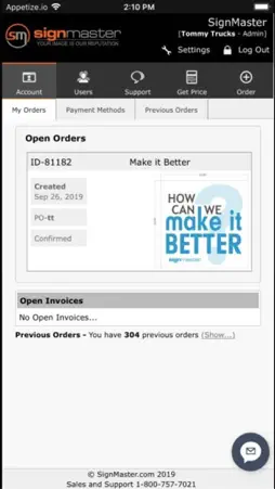 SignMaster.com screenshot 2