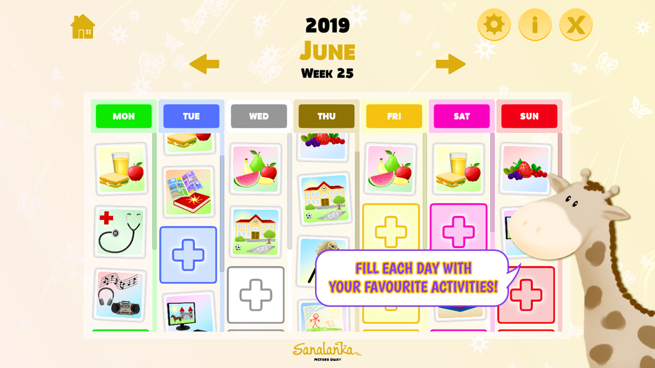 #1. My First Calendar (iOS) 由: MiTale Oy