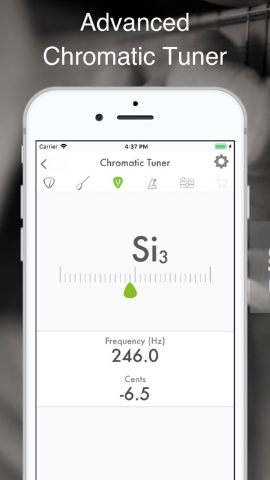 Saz Tuner - Baglama Akort App screenshot 3