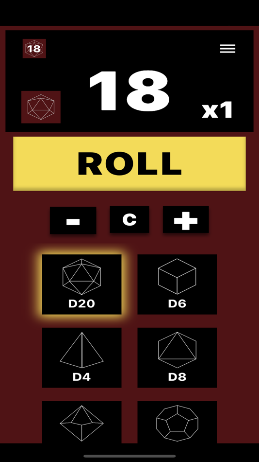 #9. Simple Roller - Dice App (iOS) By: Dominic Petriella