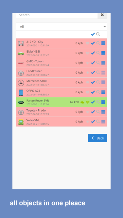 AYUN GPS SERVER Screenshot