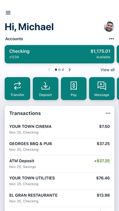 Houston FCU Screenshot