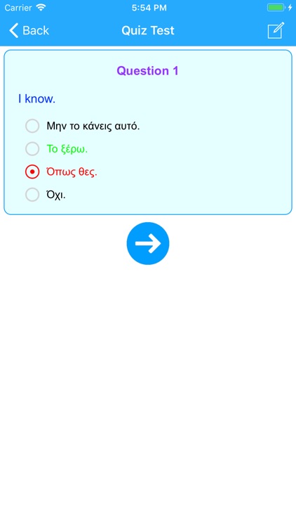 Learn Greek Language Offline screenshot-4