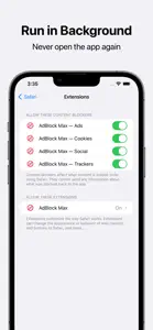 AdBlock Max screenshot #2 for iPhone