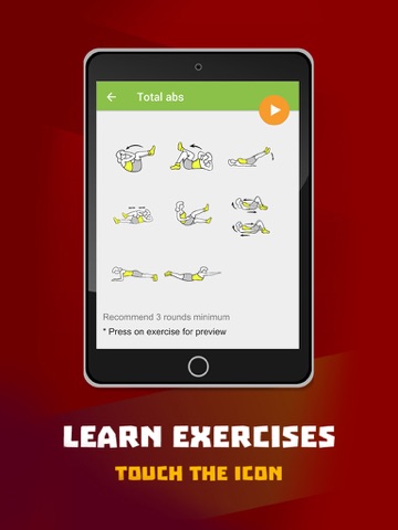 Screenshot #6 pour Abs workout Be Stronger