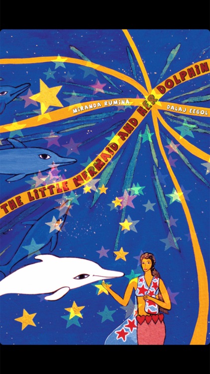 Little Mermaid And Her Dolphin