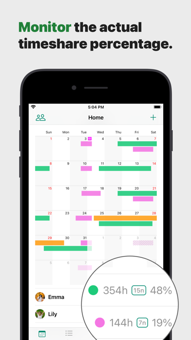 Screenshot #6 for Child Custody Log: Alimentor 2