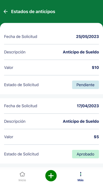 Defontana Gestión de Personas Screenshot