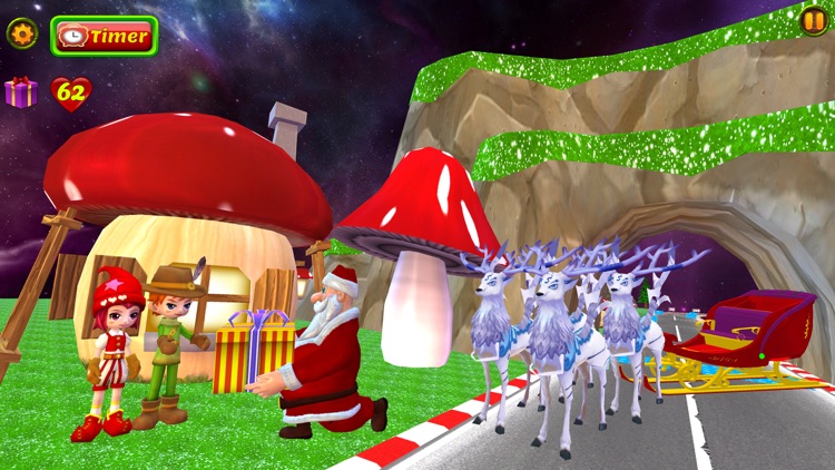 Santa Christmas Infinite Track screenshot-6