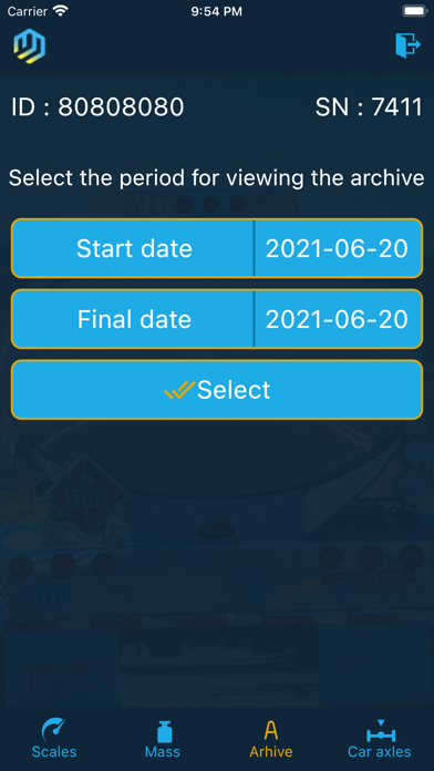 App screenshot