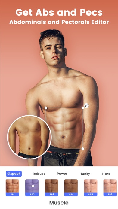 Manlook - Man Face Body Editor Screenshot