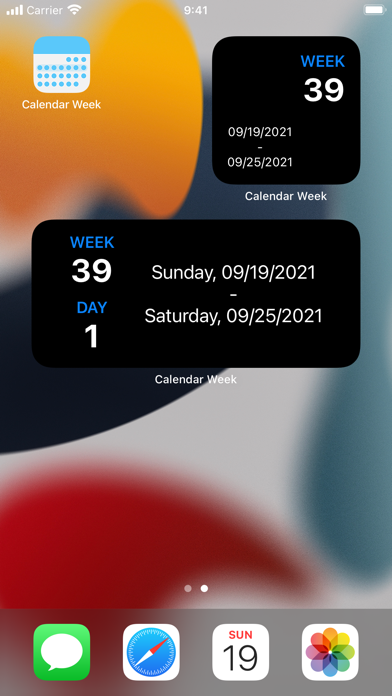 Calendar Week Screenshot