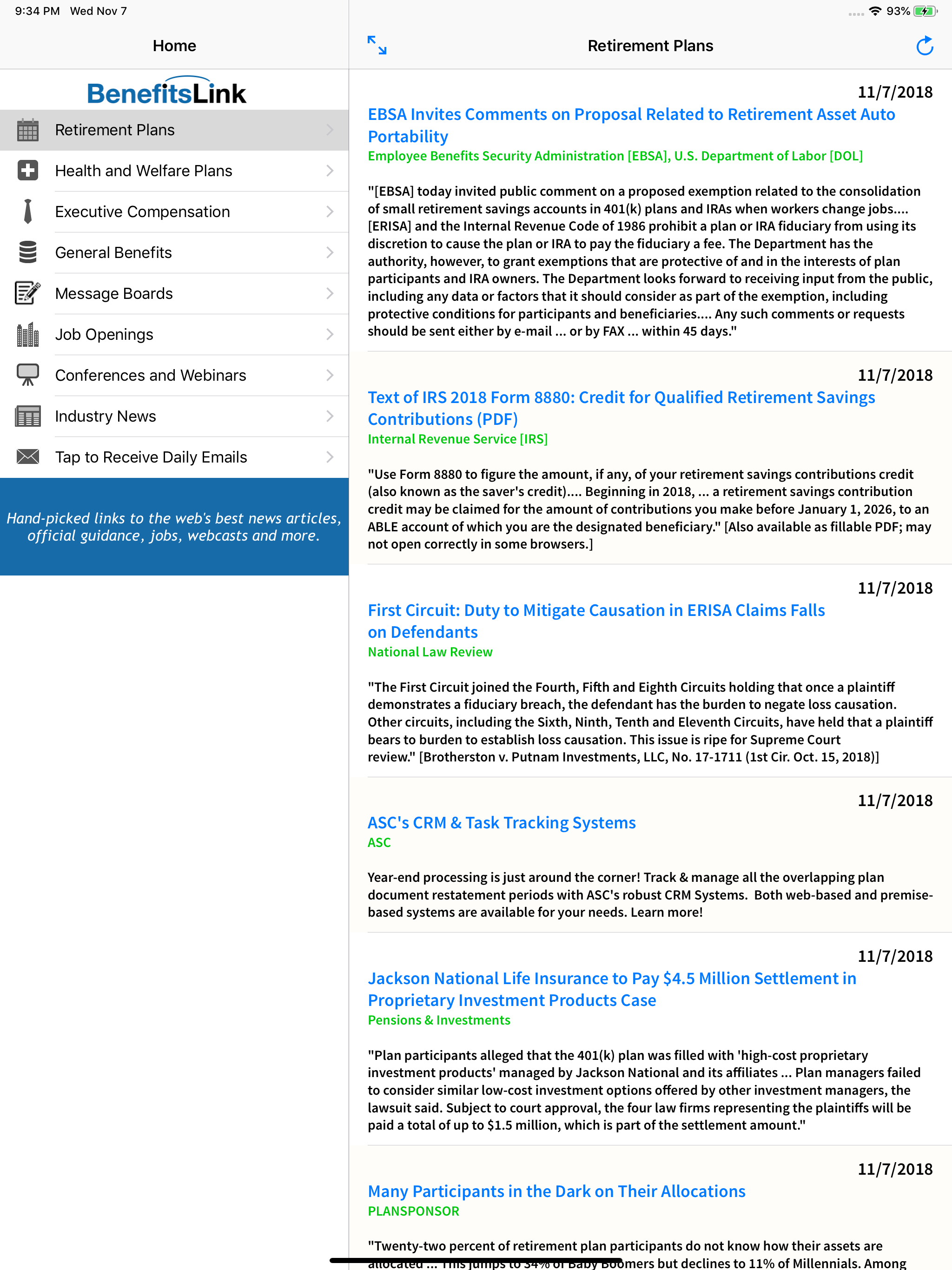 BenefitsLink screenshot 6