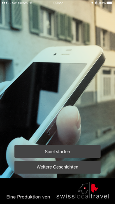 Smartphone Schnitzeljagd Screenshot