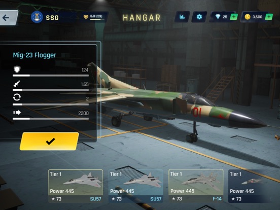空の戦士：戦闘機での戦闘ゲームのおすすめ画像9
