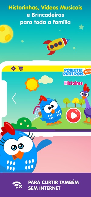 Jogo da Galinha Pintadinha para iPhone iPod Touch poCHICKENpo 