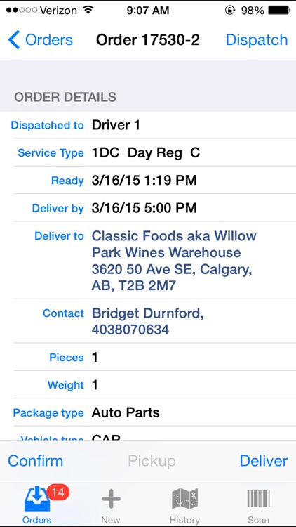 Digital Waybill Two-Way screenshot-3