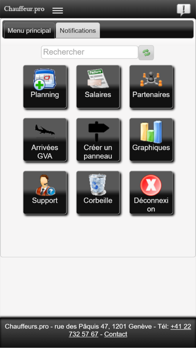 Screenshot #1 pour Chauffeur.pro