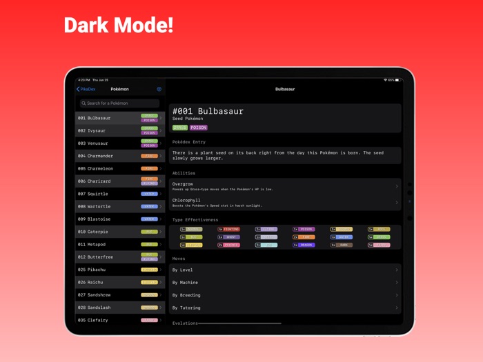 PikaDex - Dex for every game