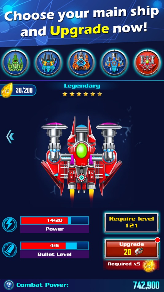 #8. Galaxy Attack: Alien Shooter (iOS) 来自: Dino Game Limited