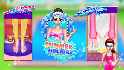 Summer Holiday Pool Party Game Screenshot