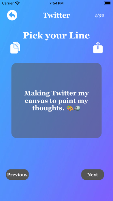 Screenshot #3 pour Pick Your Bio