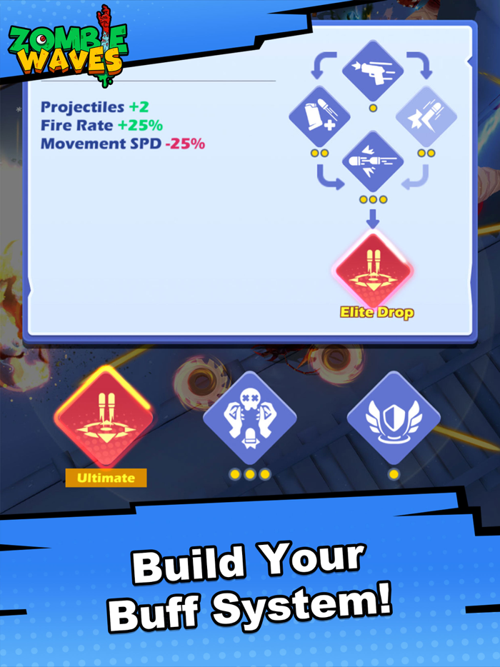 Zombie Waves-shooting game