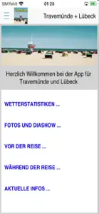 Travemünde Lübeck Urlaubs App screenshot #1 for iPhone
