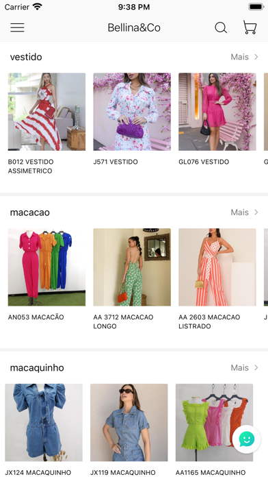 Bellina&Co. Screenshot