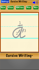 Cursive Writing- screenshot
