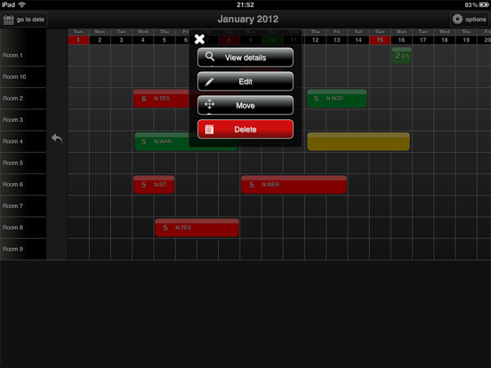 Screenshot #4 pour RoomPlan réservations pour B&B