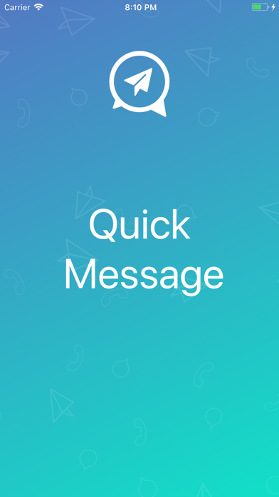 Quick Message - Click To Chat Screenshot
