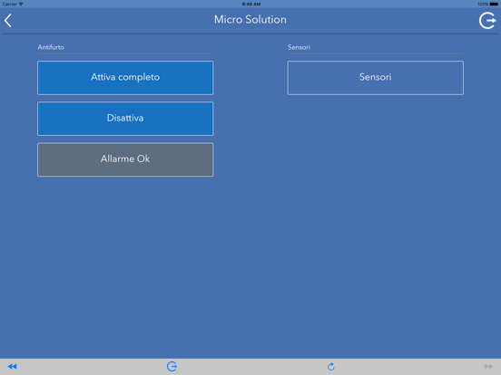 MS Home iPad screenshot