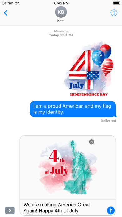 4th of July - Watercolor Pack Screenshot