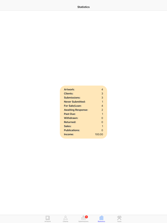 Screenshot #5 for Artwork Tracker